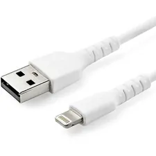 STARTECH RUSBLTMM1M — 3.3FT 1M USB TO LIGHTNING CABLE - APPLE MFI CERTIFIED - ARAMID FIBER - WHITE