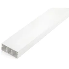 STARTECH CBMCWD5020 — Cable Management Raceway with Cover 2"(50mm)W x 3/4"(20mm)H, 6.5ft(2m) length, 3 Compartment Network Cord Hider, UL Listed - Cable management raceway to organize network/power cords - 3 channel wire cover/ hider/concealer kit - Surface mount wiring duct system - Product (LxWxH): 6.5ft x 2" x 0.8" - Channel Widths: 0.6" , 0.4" , 0.6" - Sturdy warp-proof PVC - UL 94V-0 Rated