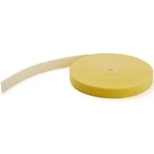STARTECH HKLP50YW — 50FT BULK ROLL OF YELLOW HOOK AND LOOP TAPE 3/4IN (19MM) WIDE - CUT TO NEEDED LE