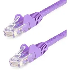 STARTECH N6PATCH150PL — 150FT PURPLE CAT6 ETHERNET CABLE DELIVERS MULTI GIGABIT 1/2.5/5GBPS & 10GBPS UP