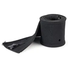 STARTECH WKSTNCMZP — 39.4IN NEOPRENE CABLE MANAGEMENT SLEEVE WITH ZIPPER AND DURABLE BUILT-IN BUCKLES