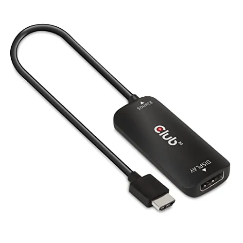 CLUB 3D CAC-1335 — HDMI+MICRO USB TO DP M/F ACTIVE ADAPTER