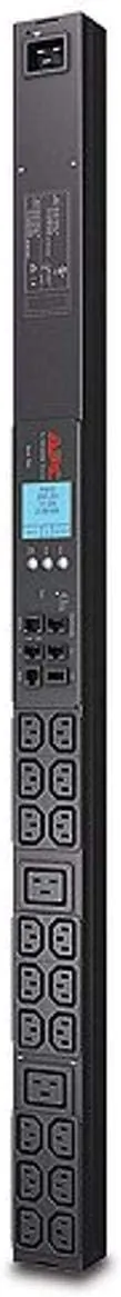 APC - Schneider Electric AP8858NA3 — POWER DISTRIBUTION UNIT - RACK-MOUNTABLE - 200 V/208 V/230 V240 V - 18 IEC 60320