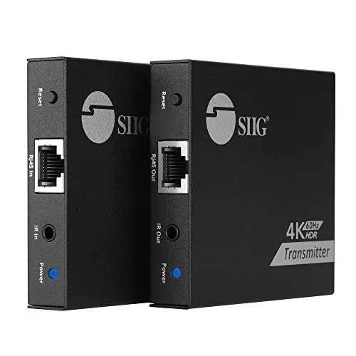 Siig CE-H27D11-S1 — 4K HDMI Extender with Loopout and IR Control