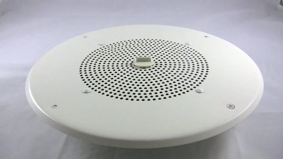 VALCOM VC-V-1020C — VALCOM 8" Ceiling Speaker for Enhanced Sound Quality