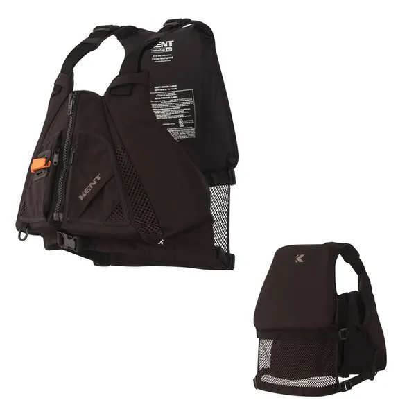 Kent Sporting Goods 151600-700-060-13 - Kent Law Enforcement Life Vest - XLarge2XLarge - Black
