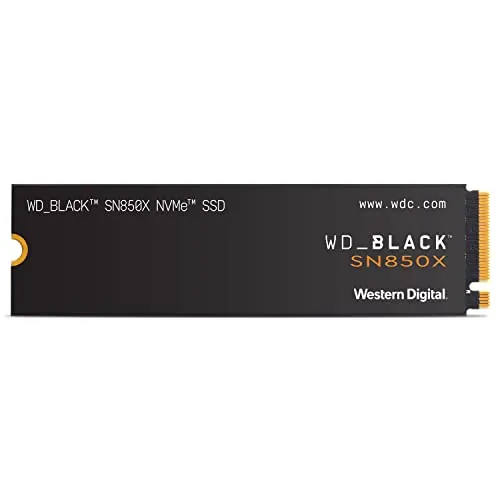 Western Digital WDS100T2X0E — WD BLACK SN850X 1TB NVMe M.2 SSD - Ultimate Gaming Storage