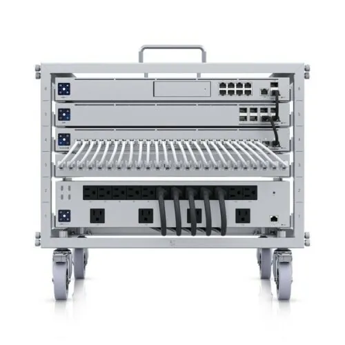 Ubiquiti U-RACK-6U-TL — UniFi Toolless 6U Mini Rack with Patch Panel