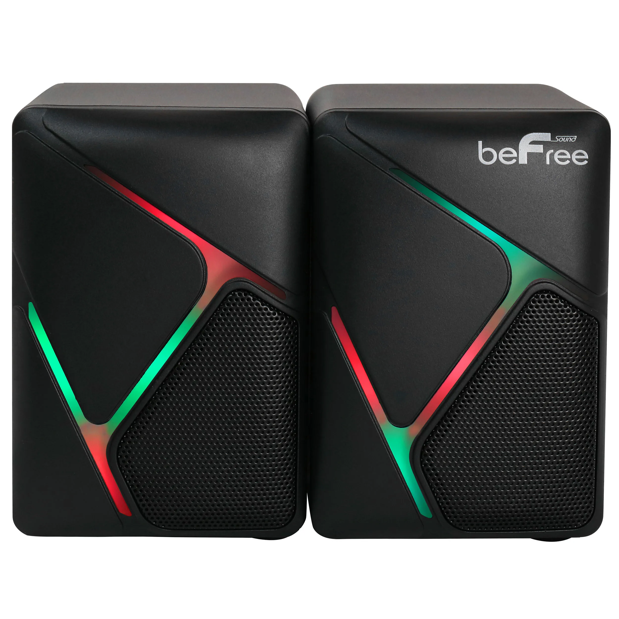 BeFree BFS-N115 — beFree Sound Dual Compact LED Gaming Speakers