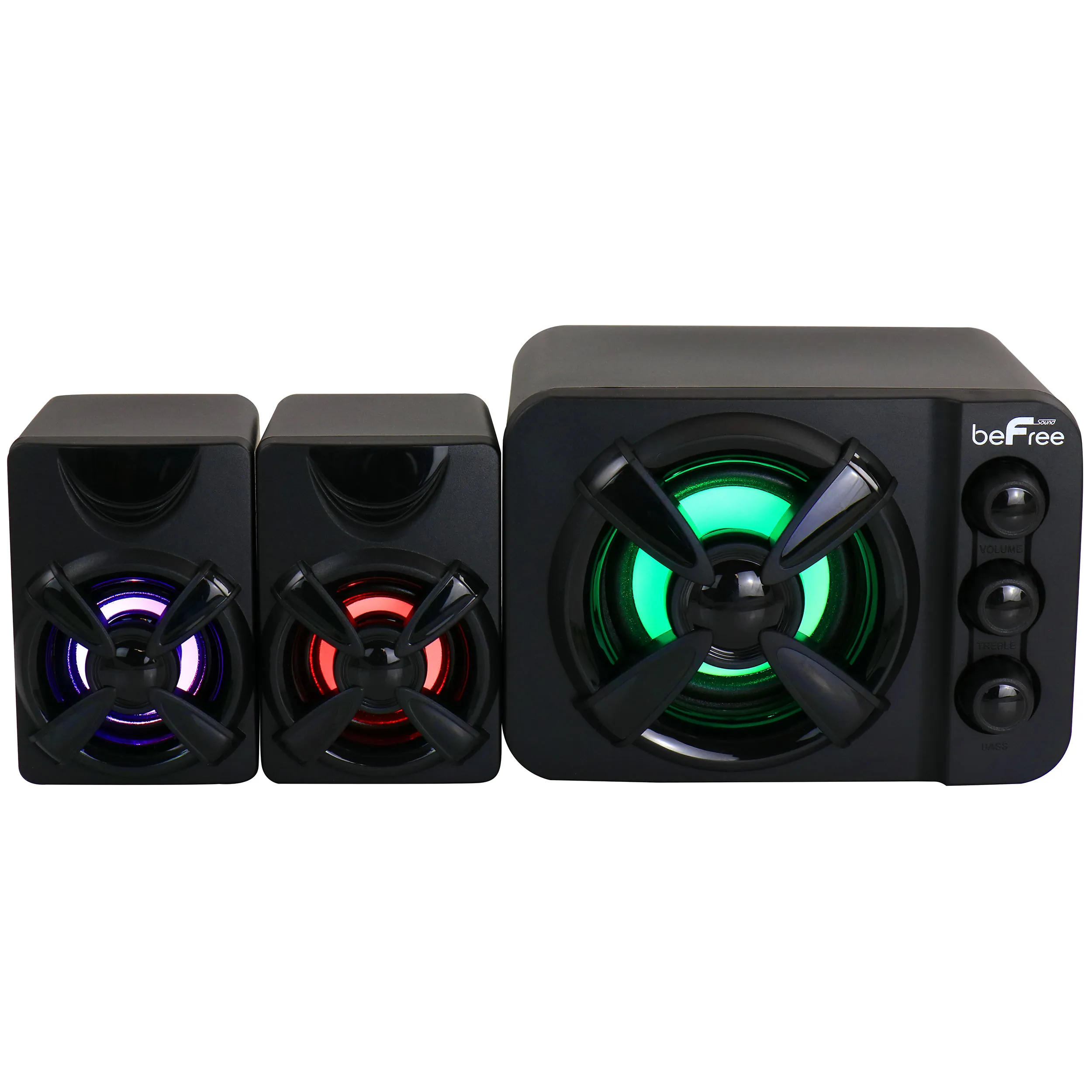 BeFree BFS-S500 — beFree Sound Color LED 2.1 Gaming Speaker System