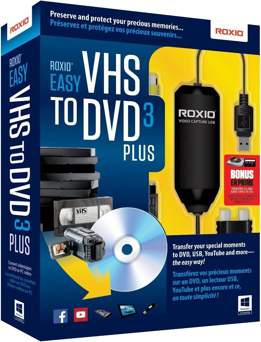 COREL 251000 — EASY VHS TO DVD 3 PLUS