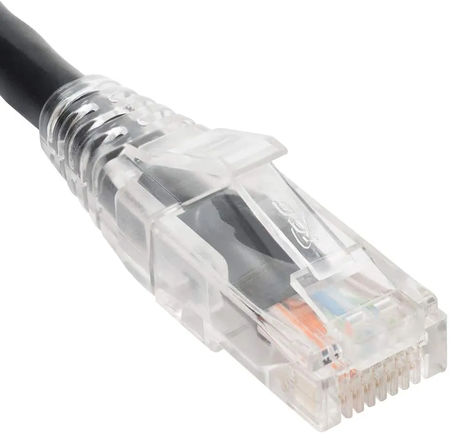 Cablesys ICC-ICPCST01YL — PATCH CORD CAT6 CLEAR BOOT 1' YELLOW