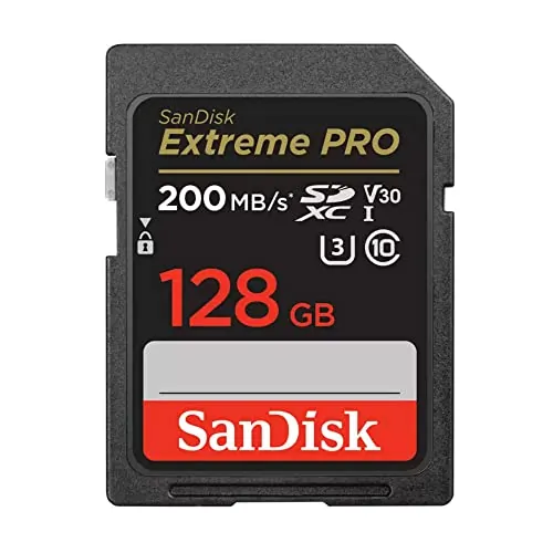 Western Digital SDSDXXD-128G-ANCIN — 128GB SANDISK EXTREME PRO SD UHS-I