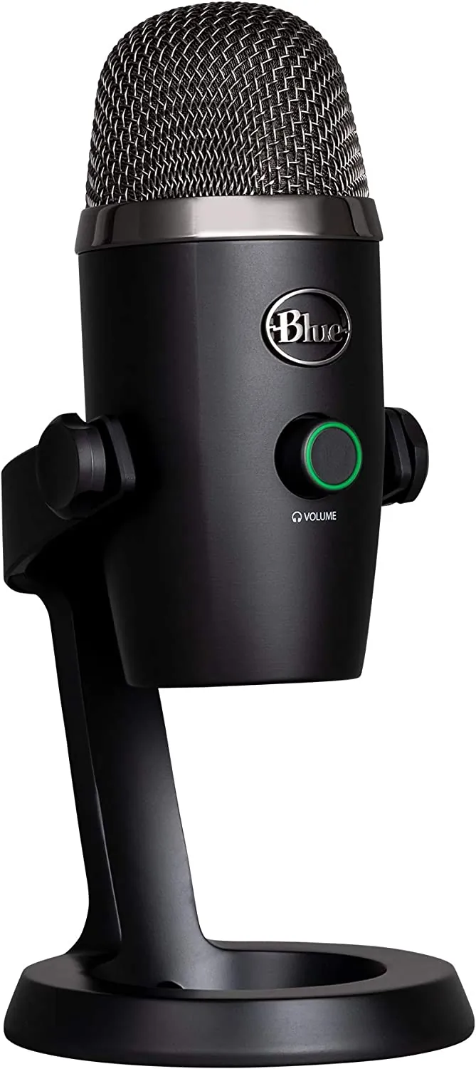 BLUE MICROPHONE 988-000400 — BLUE YETI NANO USB MIC - BLACK