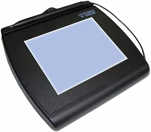 TOPAZ SYSTEMS T-LBK766SE-BHSX-R — TOPAZ SIGNATUREGEM LCD 4X5 SIGNATURE PAD