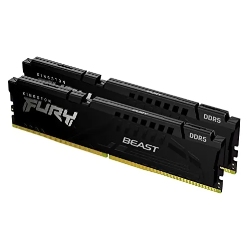 KINGSTON KF556C36BBEK2-32 — 32GB 5600MT/S DDR5 CL36 DIMM (KIT OF 2) FURY BEAST BLACK
