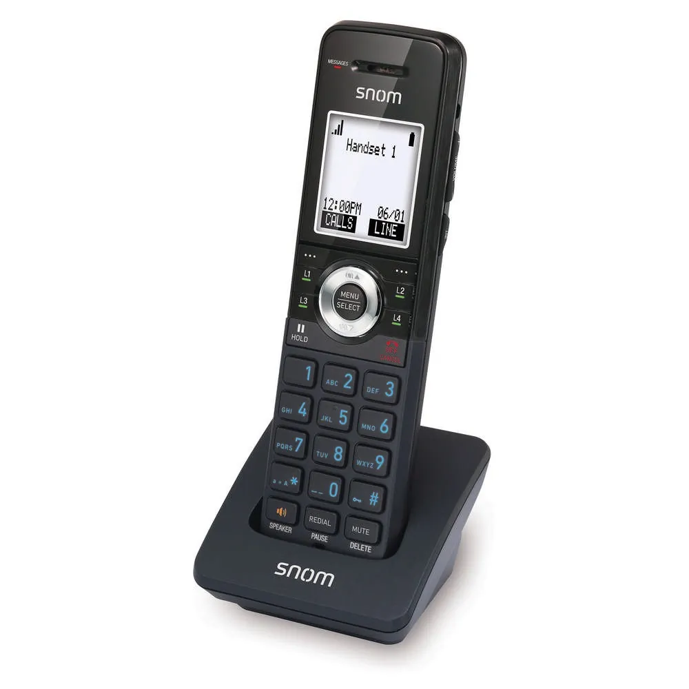 Snom SNO-M10-KLE — Snom M10 KLE SIP DECT 4-Line Wireless Handset