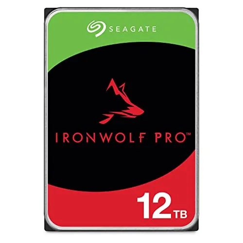 SEAGATE ST12000NT001 — 12TB IronWolf Pro NAS Storage for RAID Systems