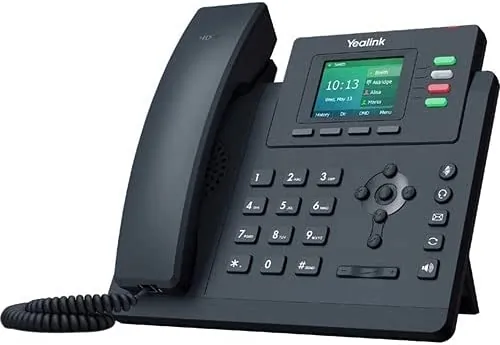 Yealink SIP-T33G — Yealink PH 1301046 SIP-T33G 2.4 color display 2PT Gigabit Ethernetd Retail