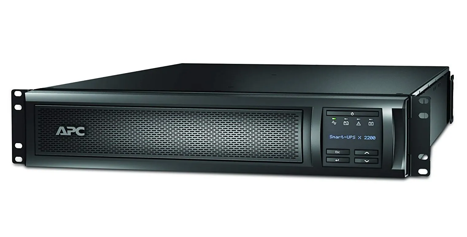 APC - Schneider Electric SMX2200RMHV2U — APC SMART-UPS X, LINE INTERACTIVE, 2200VA, RACK/TOWER CONVERTIBLE 2U, 208V-230V,