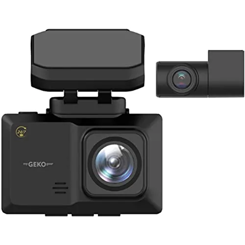 Adesso GO95132G — MYGEKOGEAR BY ADESSO ORBIT 951 1080P FRONT + REAR FULL HD DASH CAMERA SURVEILLAN
