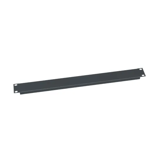 LEGRAND EB1 - 1 Space (1 34in. ) Flanged Econo Blank  Steel  Black Powder 