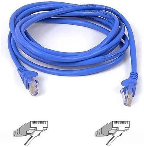Belkin A3L980-75-BLU-S — PATCH CABLE - RJ-45 (M) - RJ-45 (M) - 75 FT - UTP - ( CAT 6 ) - BLUE
