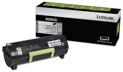 Lexmark 60F0H0G — LEXMARK 601HG HIGH YIELD RETURN PROGRAM TONER CARTRIDGE (10K)