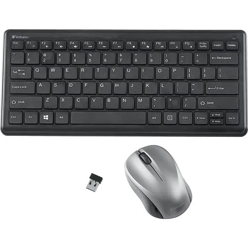 VERBATIM 70739 — SILENT WIRELESS COMPACT KBD AND MOUSE