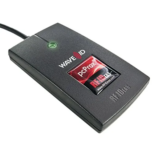 RF IDEAS RDR-6081AKU — RF IDEAS RDR-6081AKU WAVE ID SOLO KEYSTROKE HID PROX BLACK USB READER