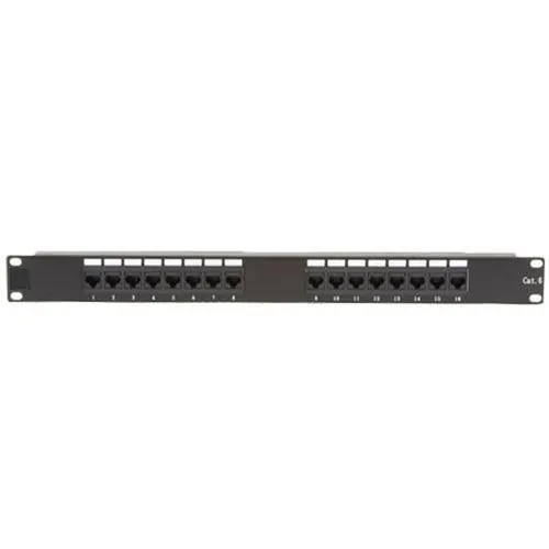 4XEM 4XRMC6PP12 — 12-Port CAT6/CAT5 Rackmount Patch Panel - 1U