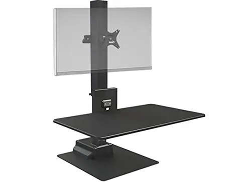 ErgoTech FDM-E-STAND-1 — FREEDOM E-STAND TRANSFORMS ANY SURFACE INTO A ELECTRIC SIT-STAND DESK, ENABLING