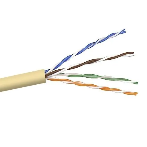 Belkin A7L504-1000-YLW — ETHERNET 10BASE-T CABLE - BARE WIRE - BARE WIRE - 1000 FT - UTP - ( CAT 5E ) - Y