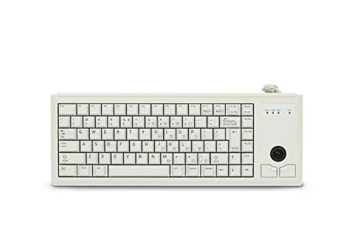 Cherry G84-4420LPBEU-0 — G84 15-Inch Slim International Keyboard with Trackball