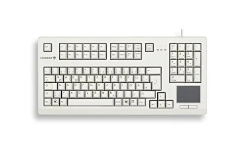 Cherry G80-11900LUMEU-0 — LIGHT GRAY 16 USB TOUCHPAD 104 MX LASER