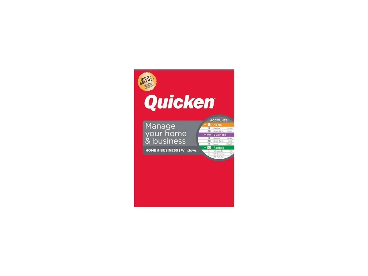 QUICKEN 170268 - Quicken Home & Business - 1 Year Subscription for Windows