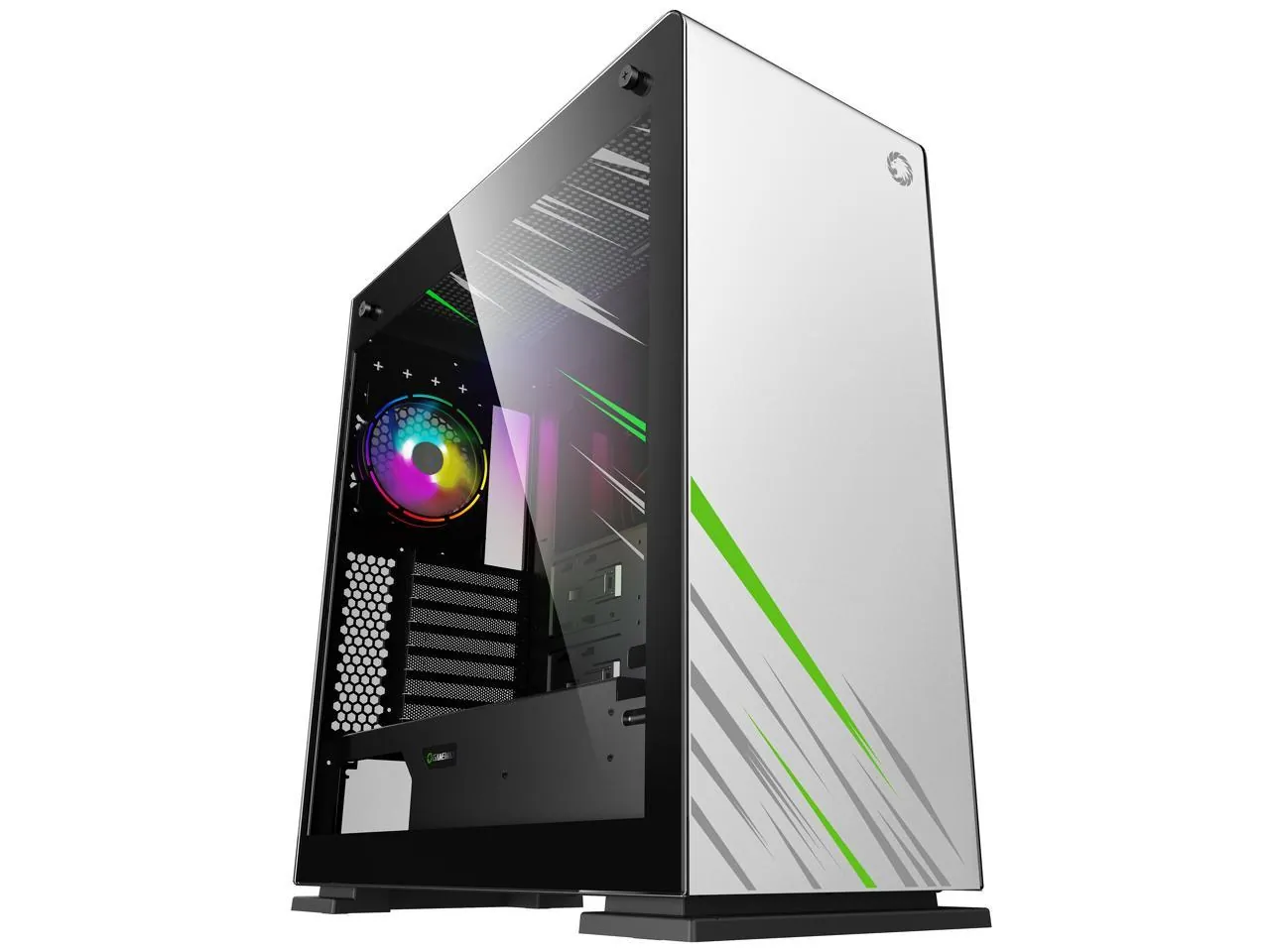 GAMEMAX Vega Pro White - Gamemax Vega Pro White RGB Full Tower Gaming Case