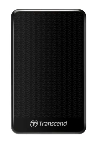 Transcend TS1TSJ25A3K — TRANSCEND 1TB USB 3.0 2.5IN PORTABLE HDD, BLACK (STOREJET 25A3, USB 2.0