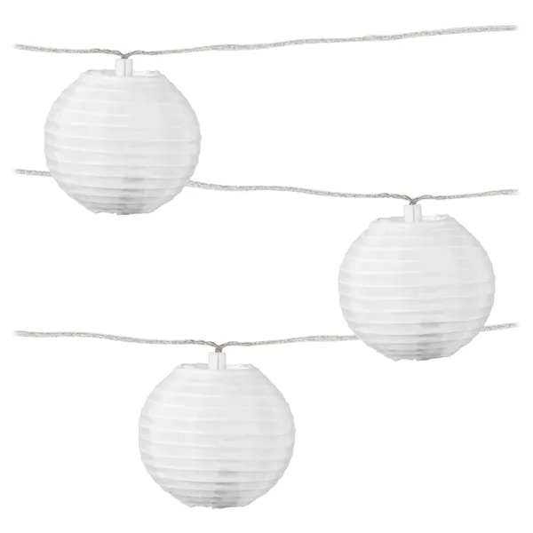 Allsop 32049 - GLOW SLR STRING LGHTS WHT