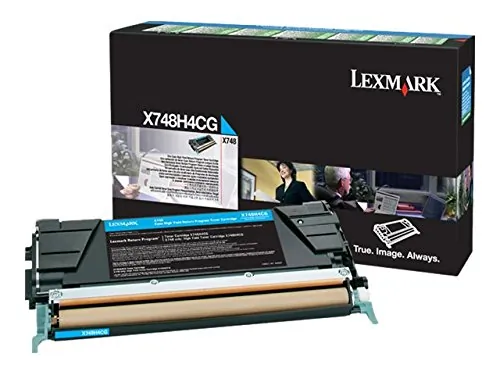 Lexmark X748H4CG — LEXMARK X748H4CG CYAN RETURN PROGRAM TONER CARTRIDGE TAA FOR USE IN X748 ESTIMAT