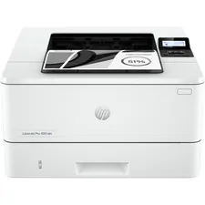 HP 2Z600F#BGJ — HP LaserJet Pro 4001 4001dn Desktop Laser Printer - Monochrome - 63 ppm Mono - 4800 x 600 dpi Print - Automatic Duplex Print - 350 Sheets Input - Ethernet - HP Smart App, Apple AirPrint, Mopria - 80000 Pages Duty Cycle - Plain Paper Print - Gigabit Ethernet - USB