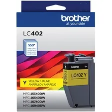 Brother LC402YS — STANDARD YIELD YELLOW INK CARTRIDGE