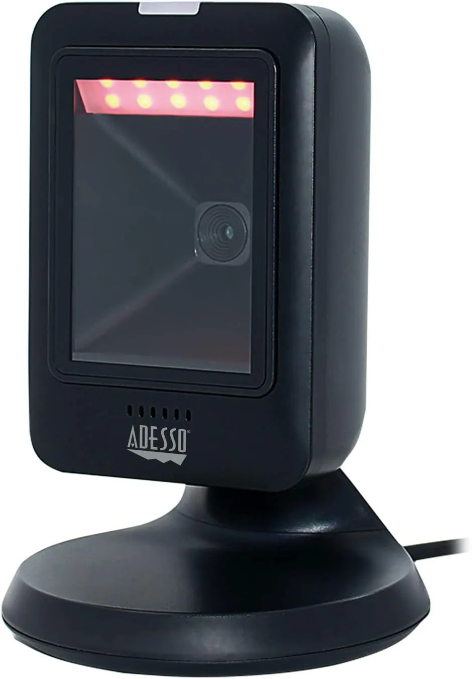 Adesso NUSCAN2800U — ADESSO 2D OMNIDIRECTIONAL USB DESKTOP HAND-FREE CMOS BARCODE SCANNER, 30 FPS SCA
