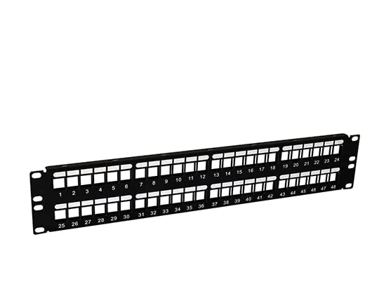 Panduit CPP48FMVNSWBLY — 48PT FLUSH MOUNT PATCH PANEL W/ VER