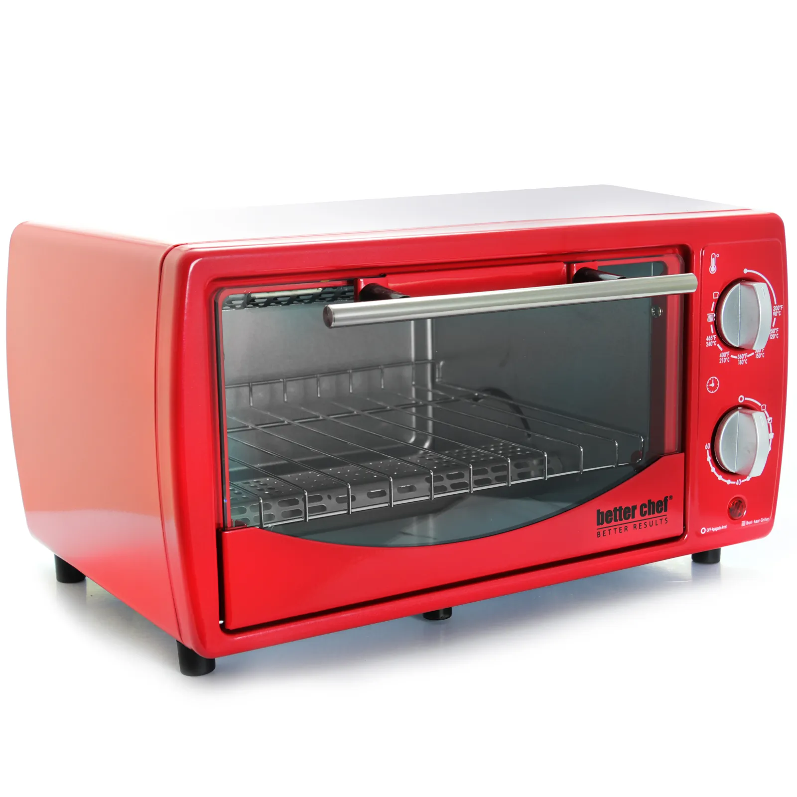 BETTER CHEF IM-257R - Better Chef Large 9L Toaster Oven with Timer