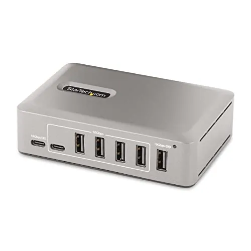 STARTECH 10G8A2CS-USB-C-HUB — StarTech AC 10G8A2CS-USB-C-HUB 10-Port USB-C Hub w 65W Power Supply Retail