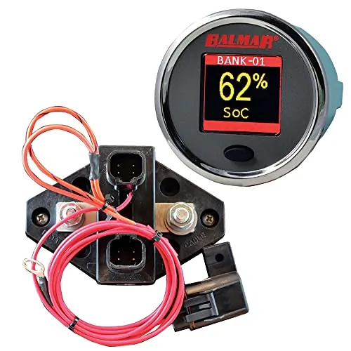 Balmar SG200 — Balmar SG200 Battery Monitor Kit w/Display Shunt & 10M Cable - 12-48 VDC