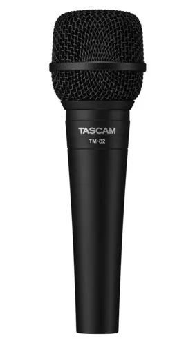 TASCAM 0090-0086 - Dynamic Handheld Mic for Vocal and Instrument Performance