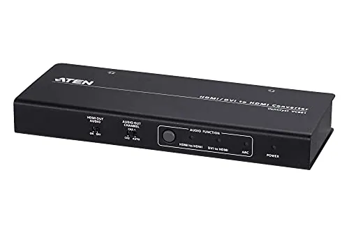 Aten Technologies VC881 — 4K HDMI to DVI Converter with Audio De-Embedder
