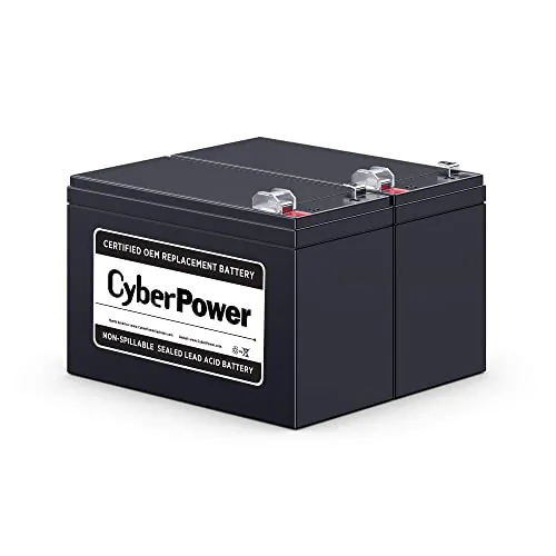 CyberPower RB1290X2 — THE RB1290X2 UPS REPLACEMENT BATTERY CARTRIDGE RESTORES LIFE TO CYBERPOWER UPS S